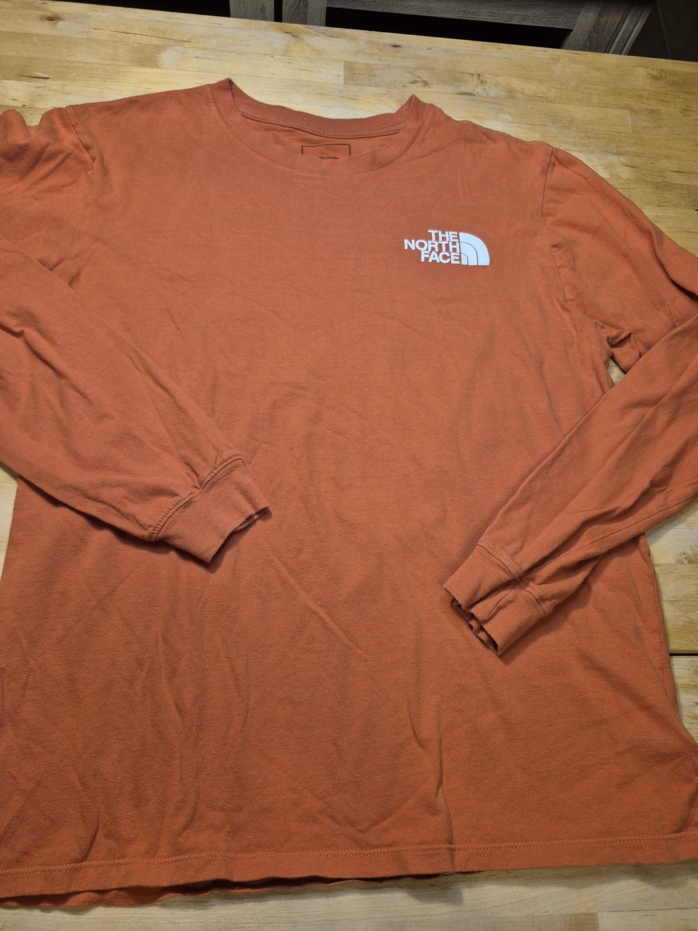 The North Face Men's Long Sleeve T-Shirt - Orange